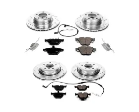 Power Stop Z23 Evolution Sport Brake Kit Front & Rear BMW 525i 2006-2007