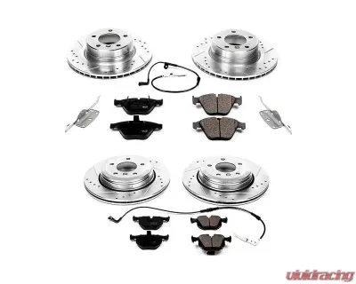 Power Stop Z23 Evolution Sport Brake Kit Front & Rear BMW 525i 2006-2007 - K5765