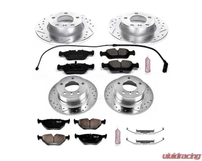Power Stop Z23 Evolution Sport Brake Kit Front & Rear BMW 318ti 1995-1999 - K591
