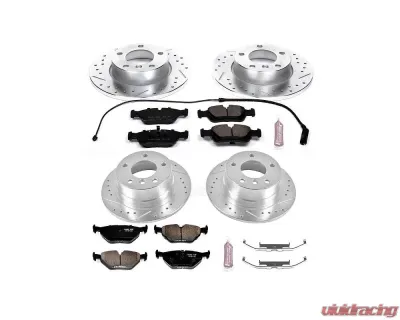 Power Stop Z23 Evolution Sport Brake Kit Front & Rear BMW Z3 1996-1998 - K592