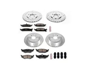 Power Stop Z23 Evolution Sport Brake Kit Front & Rear Chrysler Cirrus 1995-2000