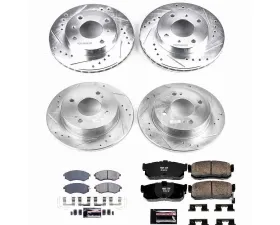 Power Stop Z23 Evolution Sport Brake Kit Front & Rear Infiniti G20 1991-1996