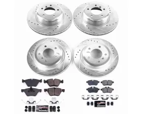 Power Stop Z23 Evolution Sport Brake Kit Front & Rear BMW Z4 2009-2010