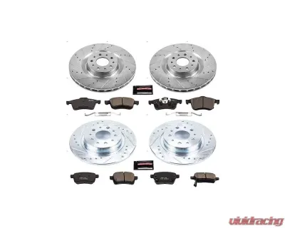 Power Stop Z23 Evolution Sport Brake Kit Front & Rear Fiat 500L 2014-2019 - K6839