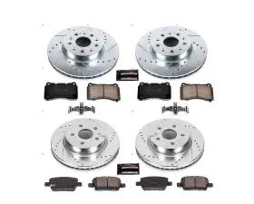 Power Stop Z23 Evolution Sport Brake Kit Front & Rear Chevrolet Camaro 2016-2020