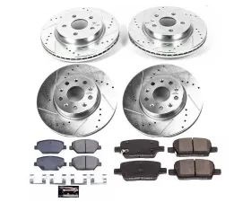 Power Stop Z23 Evolution Sport Brake Kit Front & Rear Chevrolet Camaro 2016-2020