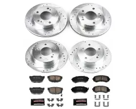 Power Stop Z23 Evolution Sport Brake Kit Front & Rear Nissan 240SX 1994-1996