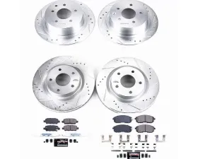 Power Stop Z23 Evolution Sport Brake Kit Front & Rear Nissan Altima 2007-2010