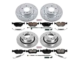 Power Stop Z23 Evolution Sport Brake Kit Front & Rear BMW Z4 2003-2008
