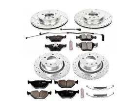 Power Stop Z23 Evolution Sport Brake Kit Front & Rear BMW Z4 2006-2008