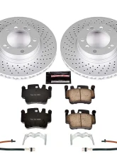 Power Stop Z23 Evolution Sport Coated Brake Kit Front Porsche 996 1999-2005                                     - CRK1698 - Image 2