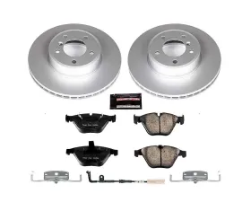 Power Stop Z23 Evolution Sport Coated Brake Kit Front BMW 525i 2004-2006