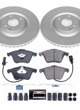 Power Stop Z23 Evolution Sport Coated Brake Kit Front Audi S4 2004-2009                                     - CRK2934 - Image 2