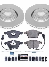 Power Stop Z23 Evolution Sport Coated Brake Kit Front Audi A4 2005-2009                                     - CRK2990 - Image 2