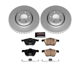 Power Stop Z23 Evolution Sport Coated Brake Kit Front Volvo S60 2008-2009
