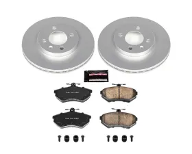 Power Stop Z23 Evolution Sport Coated Brake Kit Front Volkswagen Cabrio 1995-2002