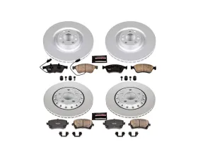 Power Stop Z23 Evolution Sport Coated Brake Kit Front & Rear Audi A8 Quattro 2003-2010