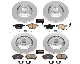 Power Stop Z23 Evolution Sport Coated Brake Kit Front & Rear Audi A6 Quattro 2005-2011