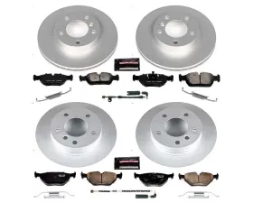 Power Stop Z23 Evolution Sport Coated Brake Kit Front & Rear BMW Z4 2003-2005