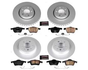 Power Stop Z23 Evolution Sport Coated Brake Kit Front & Rear Volvo S60 2008-2009