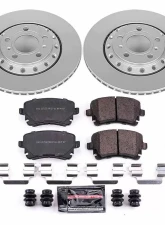 Power Stop Z23 Evolution Sport Coated Brake Kit Rear Audi A8 Quattro 2003-2010                                     - CRK4562 - Image 2