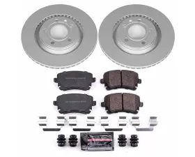 Power Stop Z23 Evolution Sport Coated Brake Kit Rear Audi S4 2004-2009