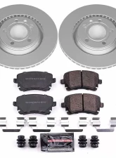 Power Stop Z23 Evolution Sport Coated Brake Kit Rear Audi S4 2004-2009                                     - CRK4564 - Image 2