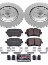 Power Stop Z23 Evolution Sport Coated Brake Kit Rear Audi A6 Quattro 2005-2011                                     - CRK4567 - Image 2