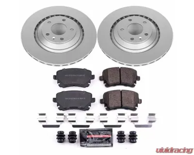 Power Stop Z23 Evolution Sport Coated Brake Kit Rear Audi A6 Quattro 2005-2011 - CRK4567