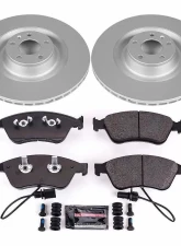 Power Stop Z23 Evolution Sport Coated Brake Kit Front Audi A8 Quattro 2005-2009                                     - CRK4571 - Image 2