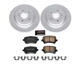 Power Stop Z23 Evolution Sport Coated Brake Kit Rear Audi A4 2005-2009