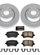 Power Stop Z23 Evolution Sport Coated Brake Kit Rear Volkswagen CC 2009-2017                                     - CRK4628 - Image 2