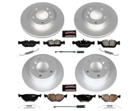 Power Stop Z23 Evolution Sport Coated Brake Kit Front & Rear BMW Z3 1997-2002