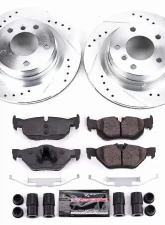 Power Stop Z23 Evolution Sport Brake Kit Rear BMW 325i 2006                                     - K044 - Image 2