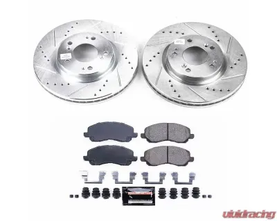 Power Stop Z23 Evolution Sport Brake Kit Front Mitsubishi Eclipse 2006-2012 - K094