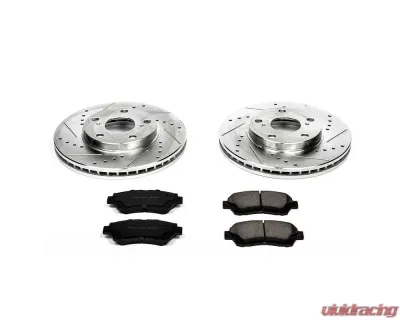 Power Stop Z23 Evolution Sport Brake Kit Front Lexus ES300 1992-1996 - K1054