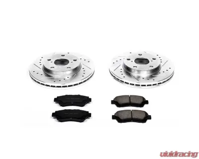 Power Stop Z23 Evolution Sport Brake Kit Front Lexus SC300 1992-1998 - K1070