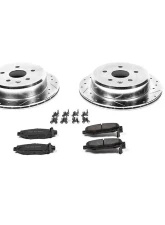 Power Stop Z23 Evolution Sport Brake Kit Rear Lexus SC300 1992-1998                                     - K1072 - Image 2