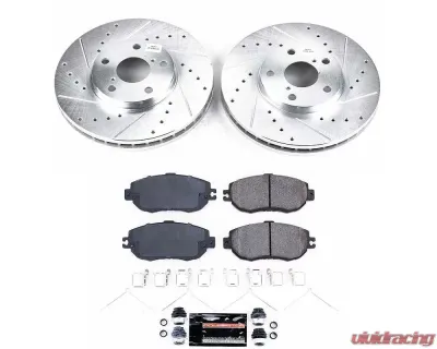 Power Stop Z23 Evolution Sport Brake Kit Front Lexus LS400 1993-1994 - K1075