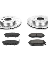 Power Stop Z23 Evolution Sport Brake Kit Front Hyundai Elantra 1998-2001                                     - K1087 - Image 2