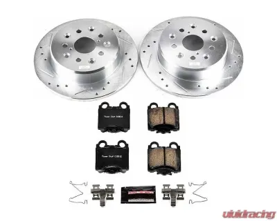 Power Stop Z23 Evolution Sport Brake Kit Rear Lexus GS300 1998-2005 - K1149