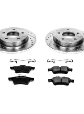 Power Stop Z23 Evolution Sport Brake Kit Rear Mazda Mazda 3 2006-2013                                     - K123 - Image 2