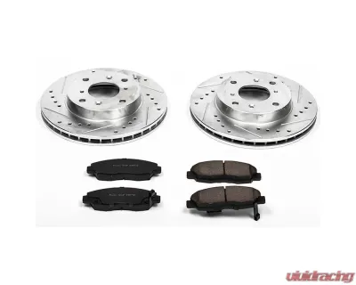 Power Stop Z23 Evolution Sport Brake Kit Front Acura CL 1998-1999 - K1239