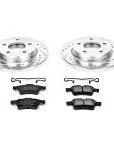 Power Stop Z23 Evolution Sport Brake Kit Rear Mazda Mazda 3 2004-2005                                     - K124 - Image 2