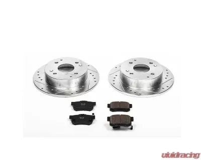 Power Stop Z23 Evolution Sport Brake Kit Rear Acura CL 1998-1999 - K1244