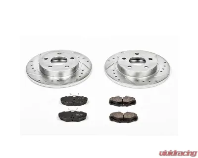 Power Stop Z23 Evolution Sport Brake Kit Rear Ford Taurus 1993-2005 - K1298