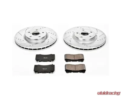 Power Stop Z23 Evolution Sport Brake Kit Front Subaru Impreza 2005-2014 - K131
