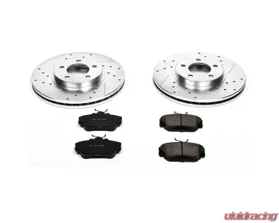 Power Stop Z23 Evolution Sport Brake Kit Front Ford Taurus 1996-1999 - K1318