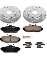 Power Stop Z23 Evolution Sport Brake Kit Rear Ford Thunderbird 2002-2005                                     - K1360 - Image 2