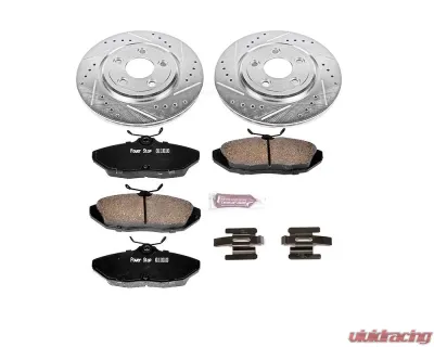 Power Stop Z23 Evolution Sport Brake Kit Rear Ford Thunderbird 2002-2005 - K1360